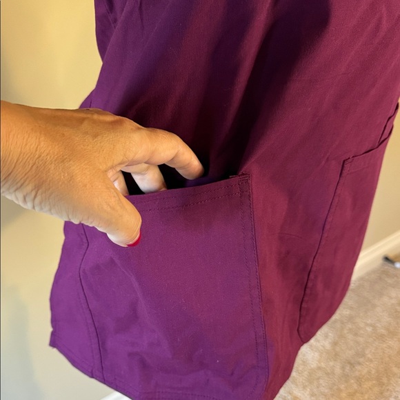 Scrubstar Scrubs Top Women's Purple Size XS - Picture 2 of 14